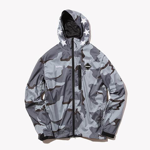 SOPH. | CAMOUFLAGE PRACTICE JACKET(S BLACK):