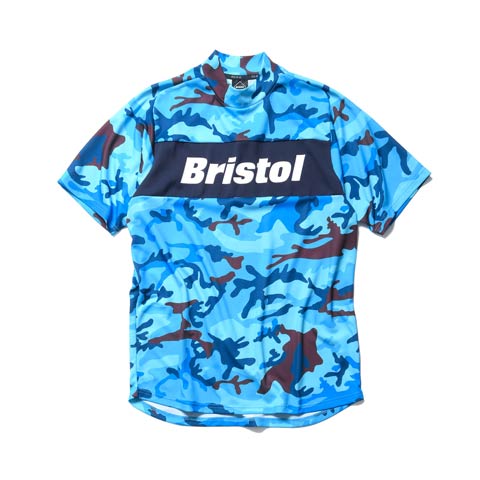 F.C.Real Bristol MOCK NECK TOP NEVY XL - Tシャツ/カットソー(七分/長袖)