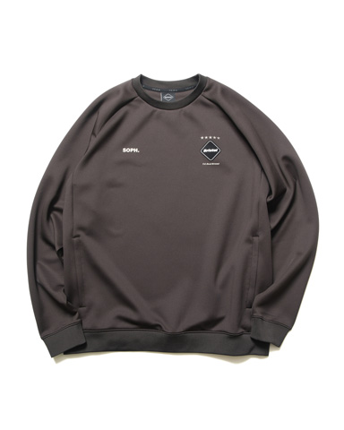 M FCRB 23AW L/S TEAM PRACTICE TOP BROWN | bluesandsacademy.org