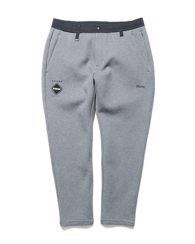 SOPH. | TECH SWEAT FLAT HEM PANTS(M GRAY):