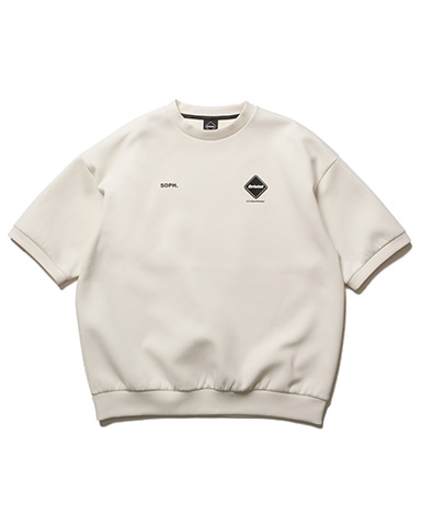 SOPH. | TECH SWEAT S/S CREWNECK TOP(M BLACK):