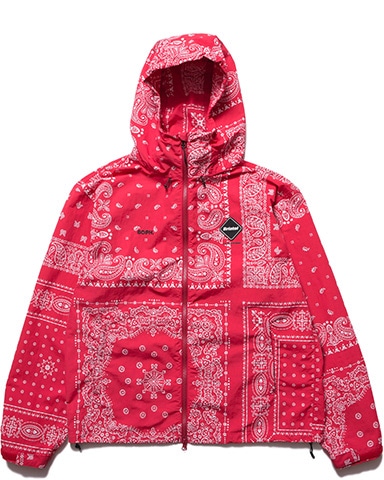 SOPH. | BANDANA NYLON HOODED BLOUSON(M NAVY):