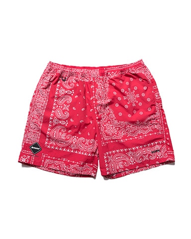 SOPH. | BANDANA NYLON EASY SHORTS(M BLACK):