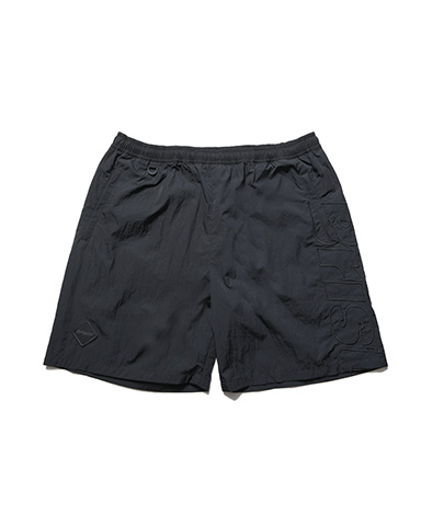 SOPH. | BIG LOGO NYLON EASY SHORTS(M BLACK):
