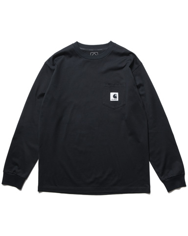 SOPH. | Carhartt WIP L/S POCKET TEE(M BLACK):
