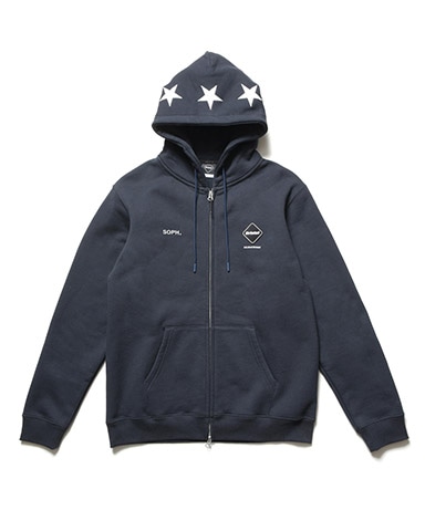 SOPH. | 5-STAR ZIP-UP SWEAT HOODIE(M BLACK):