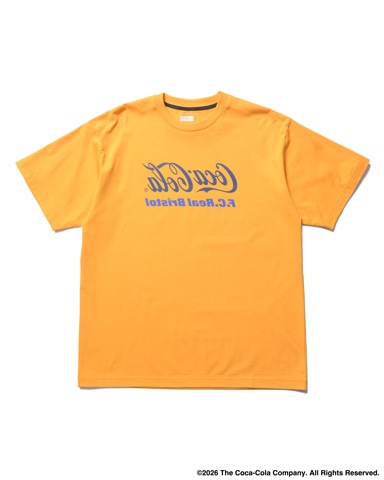 SOPH. | Coca-Cola MIRROR LOGO TEE(M ORANGE):