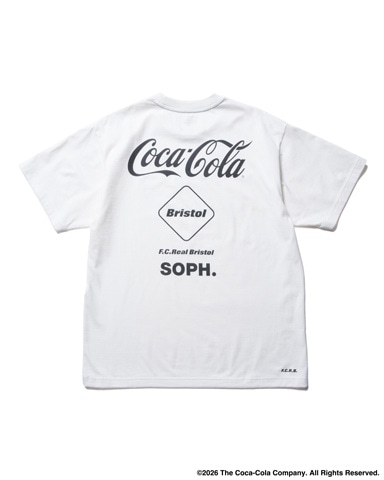 SOPH. | Coca-Cola LISTED LOGOS TEE(M WHITE):