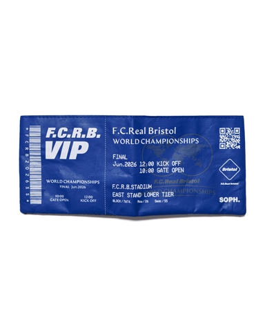 FCRB TICKET MINI WALLET 最安値 ブルー 財布 青 SOPH. | TICKET MINI WALLET(FREE BLUE):