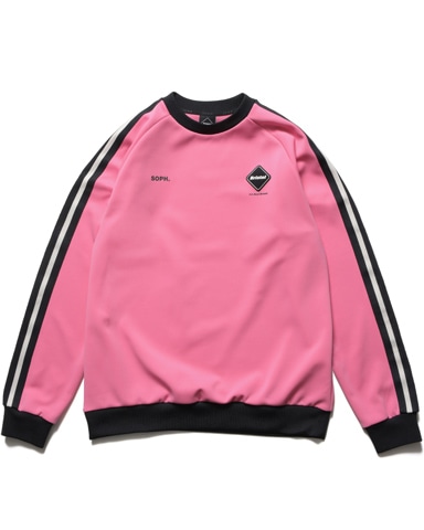 SOPH. | TRAINING TRACK CREWNECK TOP(M PINK):