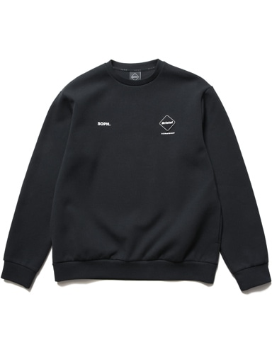 SOPH. | TECH SWEAT CREWNECK TOP(M BLACK):
