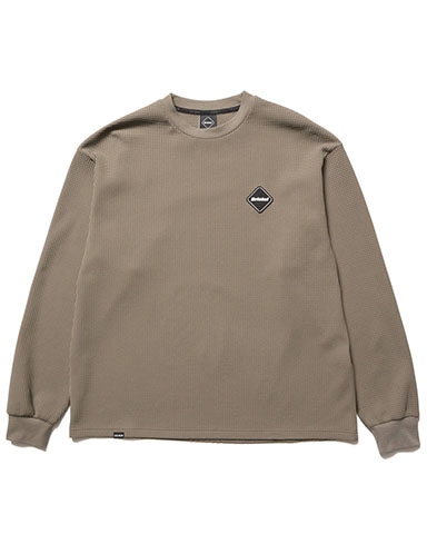 トップス 26aw FCRB TECH WAFFLE LOUNGE L/S TOP XL TECH WAFFLE L/S
