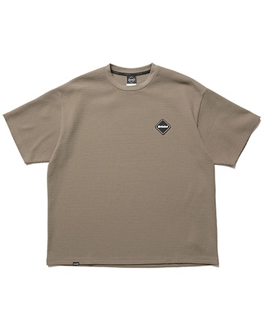 SOPH. | TECH WAFFLE LOUNGE S/S TOP(M GREIGE):