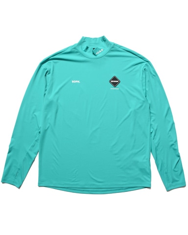 SOPH. | L/S MOCKNECK TOP(M TURQUOISE):