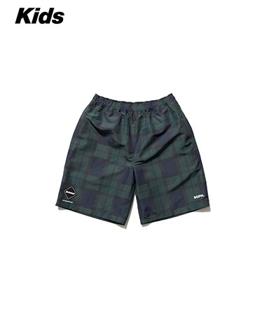 SOPH. | PLAID PRACTICE SHORTS(M(120-130) GRAY):