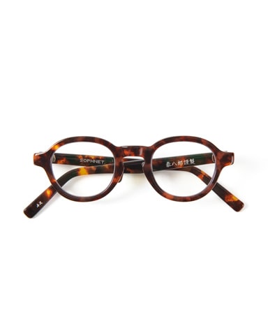 SOPHNET.ソフネット 2025AW泰八郎謹製 ROUND GLASSESサングラスSPNT-252090新品【FREE】【MEWA80897】 SOPH. | 泰八郎謹製 ROUND GLASSES(FREE BROWN):