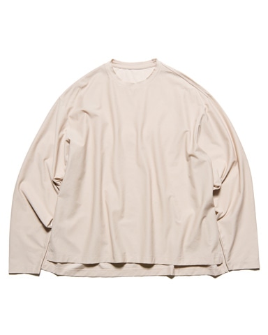 SOPH. | DOUBLE LOCK STITCH L/S TEE(2 (M) BEIGE):