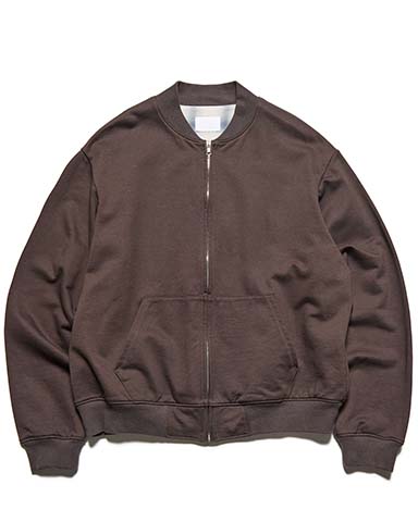 シュプリーム ボンバー ジップアップ ジャケット ブラウン SOPH. | ZIP-UP SWEAT JACKET(2 (M) BROWN):
