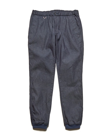 SOPH. | STRETCH DENIM SLIM-FIT RIBBED PANTS(2 (M) BLACK):