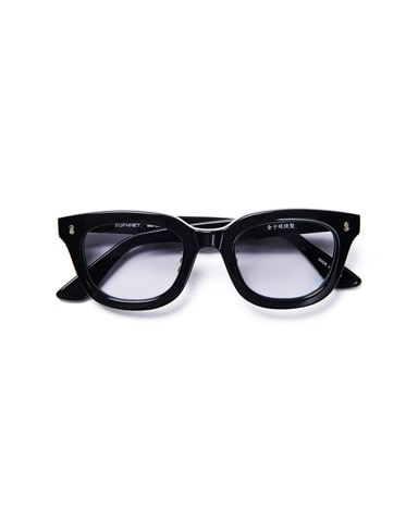 SOPH. | 備長炭 SQUARE GLASSES(FREE NAVY):