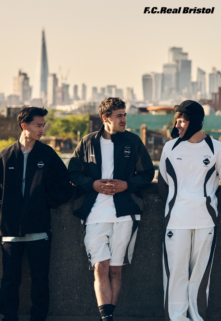 【新品　セットアップ】FCRB　SOPH（上・下　Mサイズ） SOPH. | PDK HALF ZIP TOP(M BLACK):