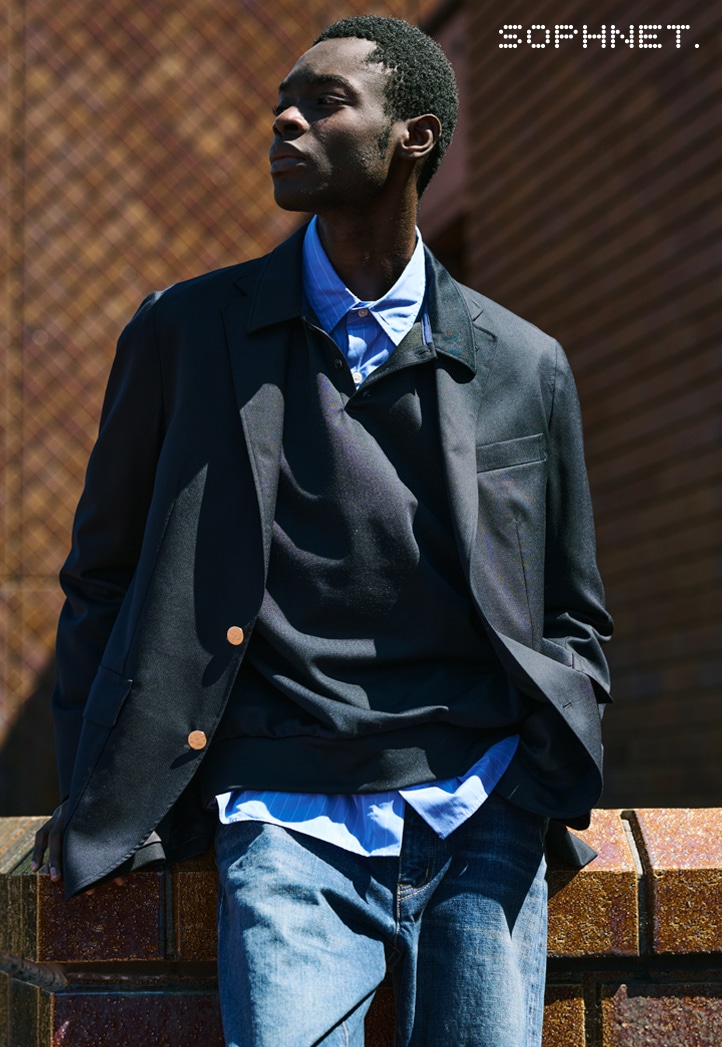 SOPHNET. メルトン スタジアム ブルゾン SOPHNET. メルトン スタジアム ブルゾン 【公式通販】